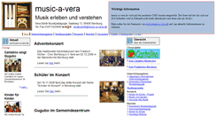 Desktop Screenshot of oldsites.music-a-vera.de