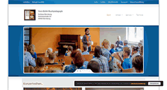 Desktop Screenshot of music-a-vera.de